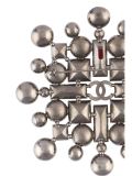 geometric brooch