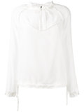 peep-hole blouse