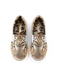 leopard print slip-on sneakers