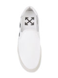 striped trim trainers 