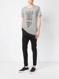 dropped crotch tapered trousers