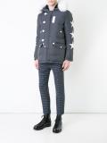 padded hooded jacket