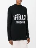 Love intarsia knit jumper