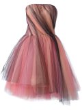 tulle strapless dress