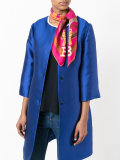 belt print scarf