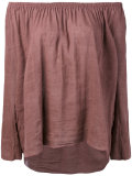 off shoulder top