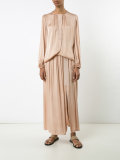 patch pocket maxi skirt 