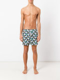 stars print swim shorts