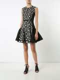 floral lace mini dress