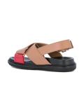 crossover Fussbett sandals