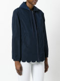 scallop hem jacket 