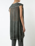 washed out oversized tunic
