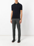 knit polo shirt