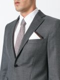 contrast trim pocket square 