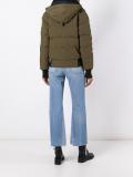 hooded padded jacket
