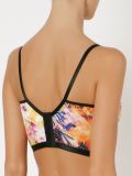 floral satin bralet