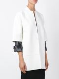three-quarter sleeve coat