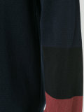 gradient sleeve cardigan