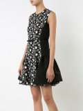 floral lace mini dress