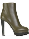 high heel booties