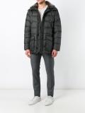 button down hooded jacket