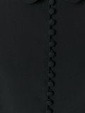 front button flared dress