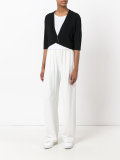 cropped cardigan
