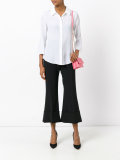 fluted sleeve blouse