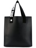 logo-print strap shoulder bag