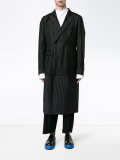 stripe overcoat 