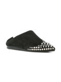 studded slip-on shoes