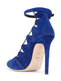 Flora Suede pumps