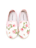 floral print ballerinas