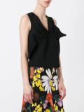 ruffled detail tank