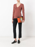 printed clutch bag 
