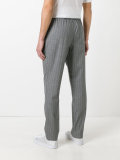 drawstring striped pants 