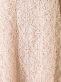 lace cold shoulder dress