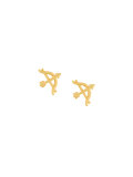 'Mini Bow and Arrow Biography' stud earrings