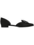 buckle detail ballerina shoes
