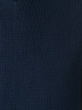 high neck slim-fit jumper