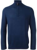 'The Regent' half-zip sweater