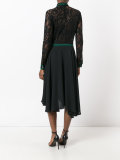 lace trim dress
