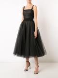 tulle flared dress