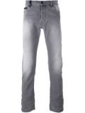 distressed detail jeans