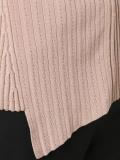 ribbed asymmetric tank top
