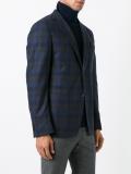 checked blazer