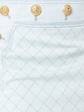Gonna Frontali denim skirt