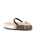 tonal sole ballerinas