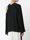 asymmetrical cutout top 