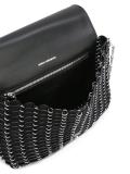 chainmail detail crossbody bag